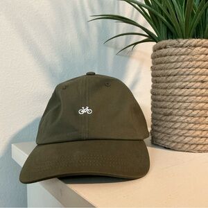 tentree Bike Around Peak Hat - Olive Green
